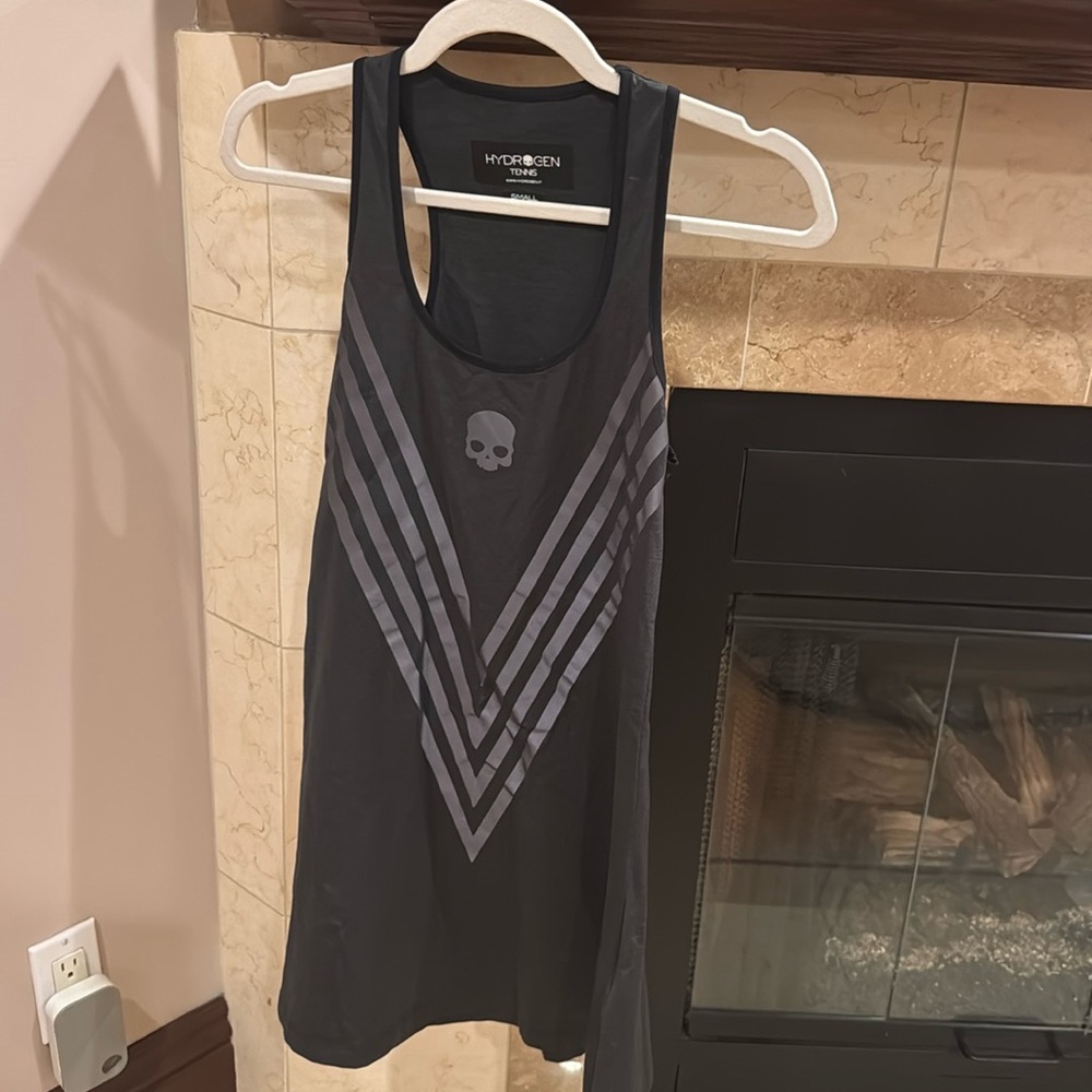 Hydrogen tennis dress black / grey size small